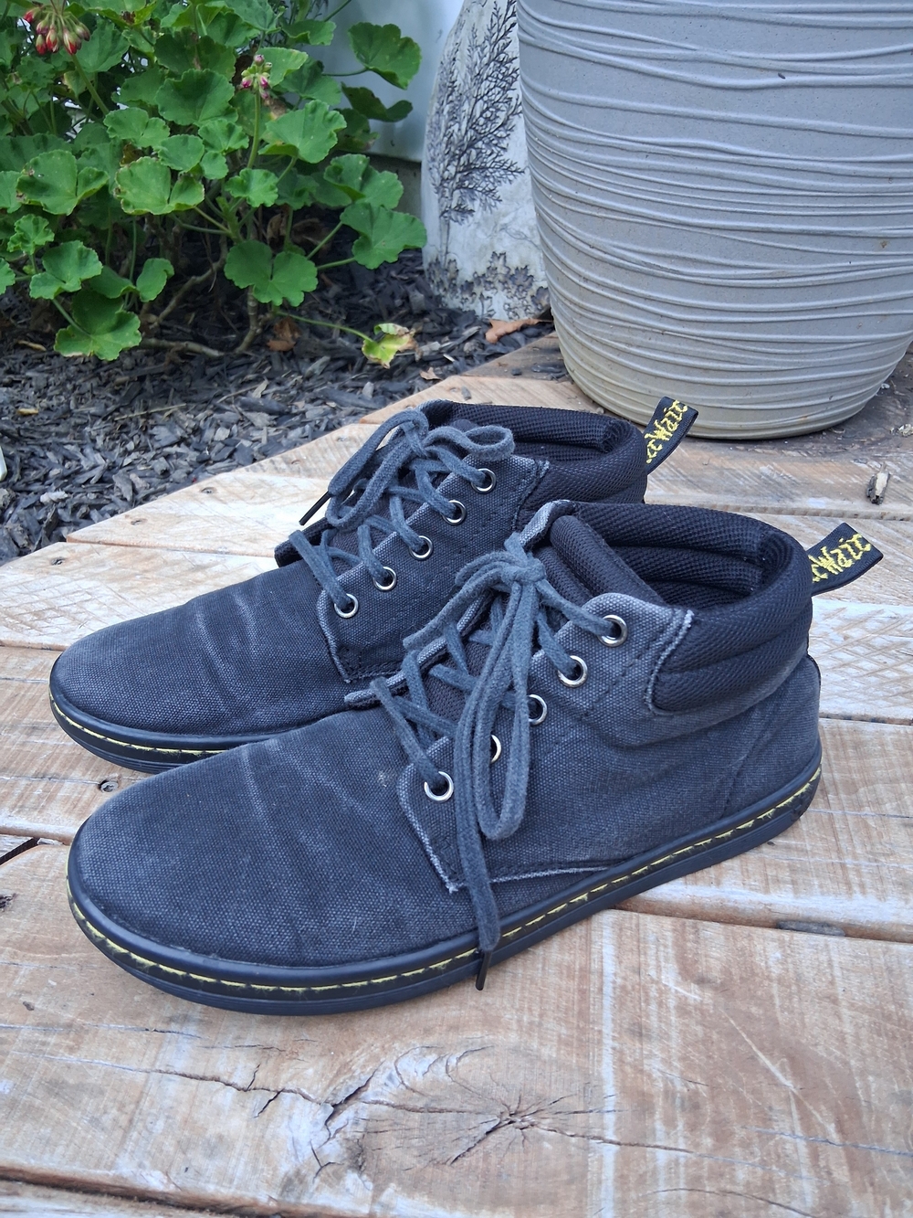 Dr. Martens Belmont Canvas Chukka Ankle Boots